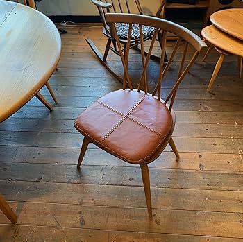 レザーチェアパッドクッション 本革 4枚セット Amazon.co.jp: レザーチェアクッション 1/2/4馬蹄シート